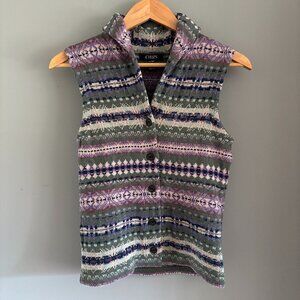 Fair Isle Knit Vest